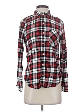 Forever 21 Long Sleeve Button-Down Shirt (view 1)