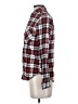Forever 21 Plaid Red Long Sleeve Button-Down Shirt Size S - photo 5