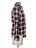 Forever 21 Plaid Red Long Sleeve Button-Down Shirt Size S - photo 4
