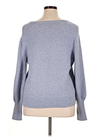 Madewell Dashwood V-Neck Sweater in Coziest Yarn (view 2)