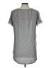Meadow Rue Solid Gray Short Sleeve Top Size L - photo 2