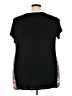 Cool Melon Black Short Sleeve Top Size 3X - photo 2
