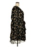 Boohoo 100% Polyester Floral Black Casual Dress Size 20 - photo 4