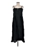 Flax 100% Linen Black Casual Dress Size 6 (S) - photo 1