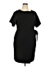 Gibson Latimer Solid Black Cocktail Dress Size XXL - photo 1