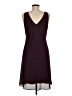 B. Moss 100% Polyester Solid Burgundy Casual Dress Size 8 - photo 2