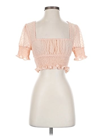 Superdown Short Sleeve Blouse (view 1)