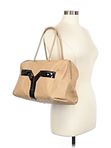 Yves Saint Laurent Leather Weekender (view 2)