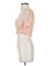 Superdown 100% Polyester Pink Short Sleeve Blouse Size XXS - photo 5