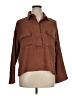 Leon Max 100% Polyester Brown 3/4 Sleeve Blouse Size XL - photo 1