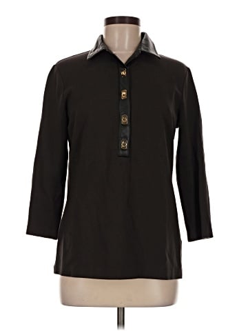 J. McLaughlin 3/4 Sleeve Button-Down Shirt (view 1)