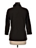 J. McLaughlin Black 3/4 Sleeve Button-Down Shirt Size M - photo 2