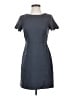 Ann Taylor LOFT Solid Gray Casual Dress Size 0 - photo 1