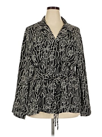 MM. LaFleur Long Sleeve Silk Top (view 1)