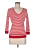 Adrienne Vittadini 100% Cotton Red Pullover Sweater Size M - photo 1