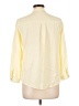 Love Tree 100% Tencel Color Block Yellow 3/4 Sleeve Button-Down Shirt Size L - photo 2