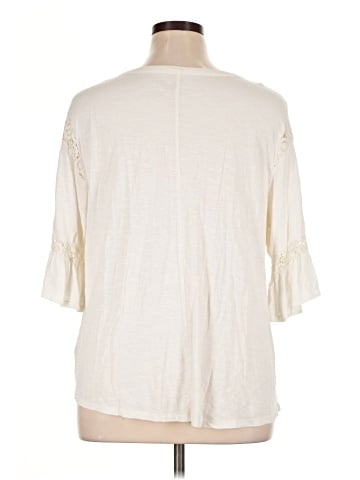 Evri 3/4 Sleeve Top (view 2)