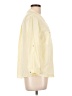Love Tree 100% Tencel Color Block Yellow 3/4 Sleeve Button-Down Shirt Size L - photo 4