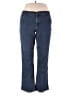 Natural Reflections Chevron-herringbone Blue Jeans Size 18 - photo 1