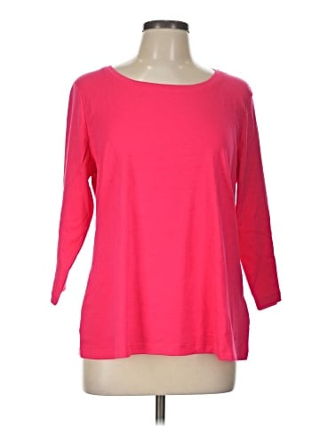 Isaac Mizrahi LIVE! 3/4 Sleeve T-Shirt (view 1)