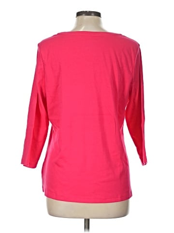 Isaac Mizrahi LIVE! 3/4 Sleeve T-Shirt (view 2)