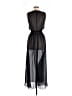 Baci 100% Silk Black Cocktail Dress Size M - photo 2