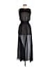 Baci 100% Silk Black Cocktail Dress Size M - photo 1