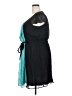 Assorted Brands 100% Polyester Color Block Teal Casual Dress Size 2X - photo 5