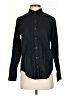 Everlane 100% Cotton Solid Black Long Sleeve Button-Down Shirt Size 0 - photo 1