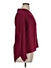 Rose + Olive 100% Polyester Burgundy Long Sleeve Blouse Size XL - photo 4
