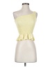 Gaze Yellow Sleeveless Top Size XS - photo 1