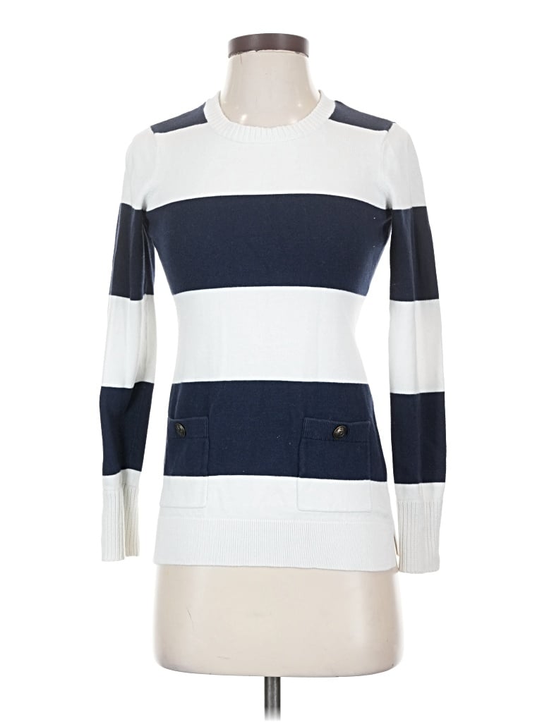 Pre-owned Nautica Pullover Sweater In White