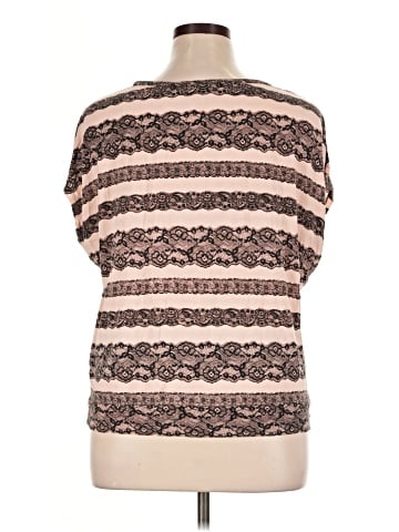 August Silk Short Sleeve Top (view 2)