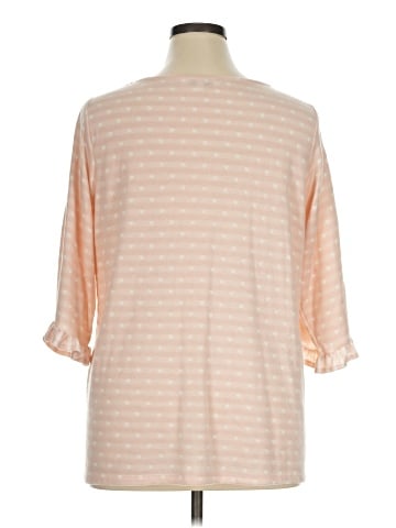 Rose + Olive Long Sleeve Blouse (view 2)