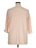 Rose + Olive Orange Long Sleeve Blouse Size 1X - photo 2