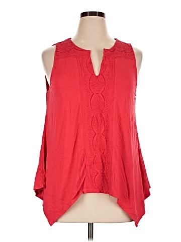 Adrianna Papell Sleeveless Blouse (view 1)