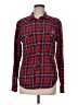 Lucky Brand Plaid Red Long Sleeve Button-Down Shirt Size M - photo 1