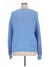 Gap 100% Cotton Solid Blue Pullover Sweater Size XL - photo 2