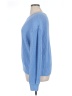 Gap 100% Cotton Solid Blue Pullover Sweater Size XL - photo 5