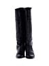 J.Crew 100% Leather Black Boots Size 7 - photo 2