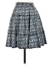 Omika 100% Modal Print Blue Formal Skirt Size XS - photo 1