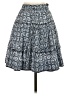 Omika 100% Modal Print Blue Formal Skirt Size XS - photo 2