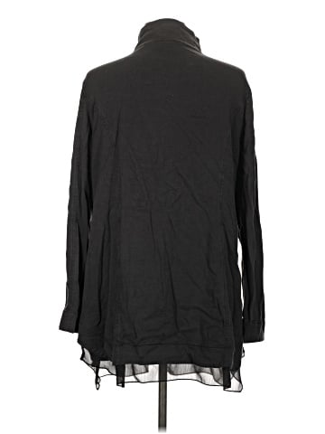 Soft Surroundings Long Sleeve Button-Down Shirt (view 2)