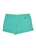 Columbia 100% Nylon Solid Teal Shorts Size L - photo 2