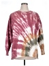 Ultra Flirt Tie-dye Burgundy Sweatshirt Size XL - photo 1