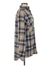 Keren Hart Plaid Gray Long Sleeve Blouse Size M - photo 4