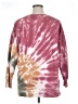 Ultra Flirt Tie-dye Burgundy Sweatshirt Size XL - photo 2