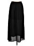 J.Crew 100% Polyester Solid Black Formal Skirt Size 10 - photo 1