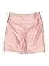 Blue Rain Metallic Pink Athletic Shorts Size L - photo 1