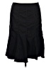 Sharagano Solid Black Casual Skirt Size 14 - photo 1